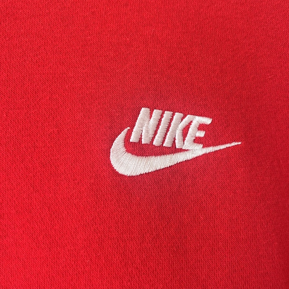 Red Nike sweatshirt. Like new worn once - Picture 2 of 6